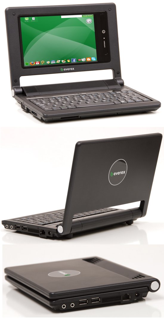 Everex CloudBook | Small Laptops and Notebooks