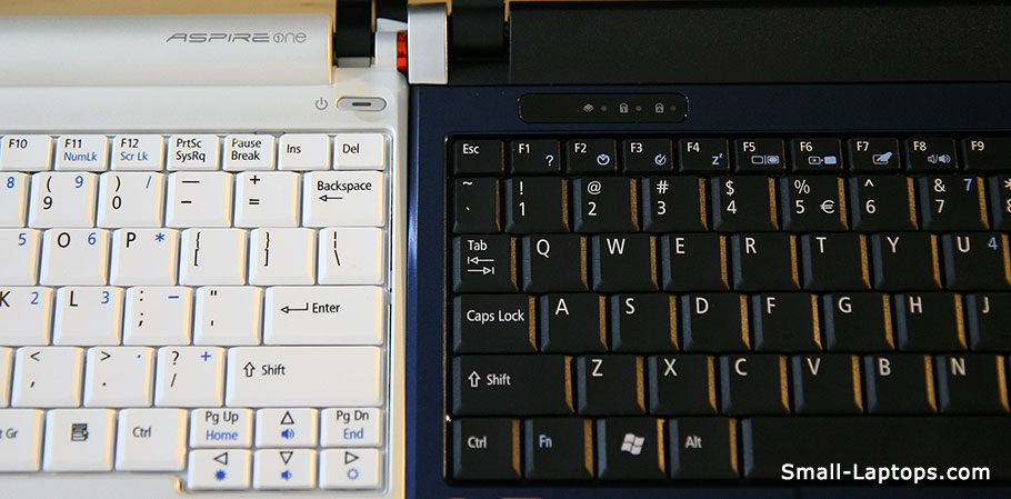 10.1-inch Acer Aspire One Versus 8.9-inch Acer Aspire One